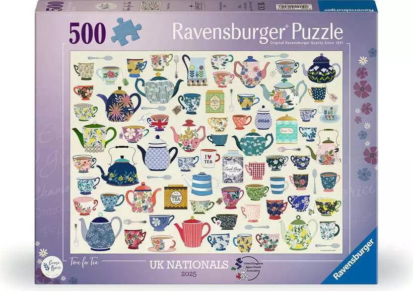 Ravensburger Time For Tea 500 Piece Puzzle image 0